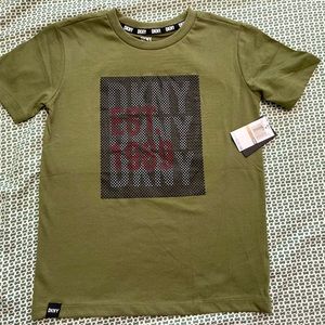 Hunter green DKNY shirt